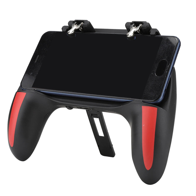 Gamepad with cooler for cell phone